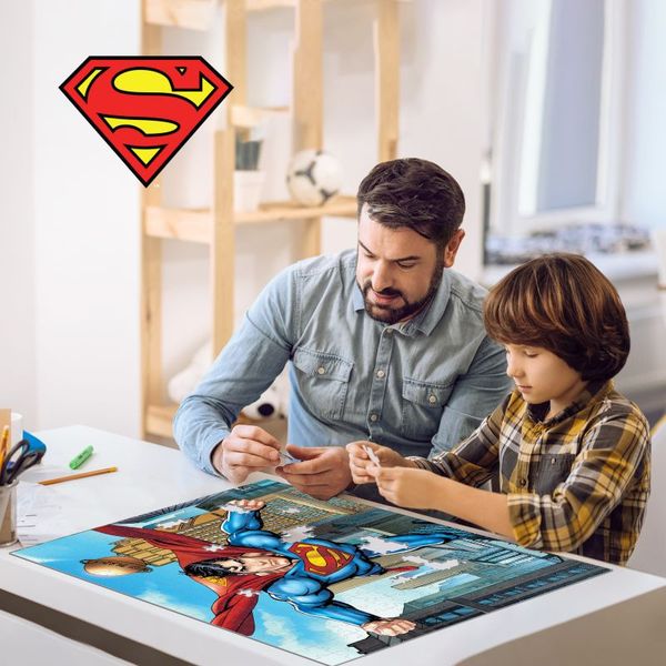 PUZZLE 3D 300 PCS DC COMICS SUPERMAN 61x46cm