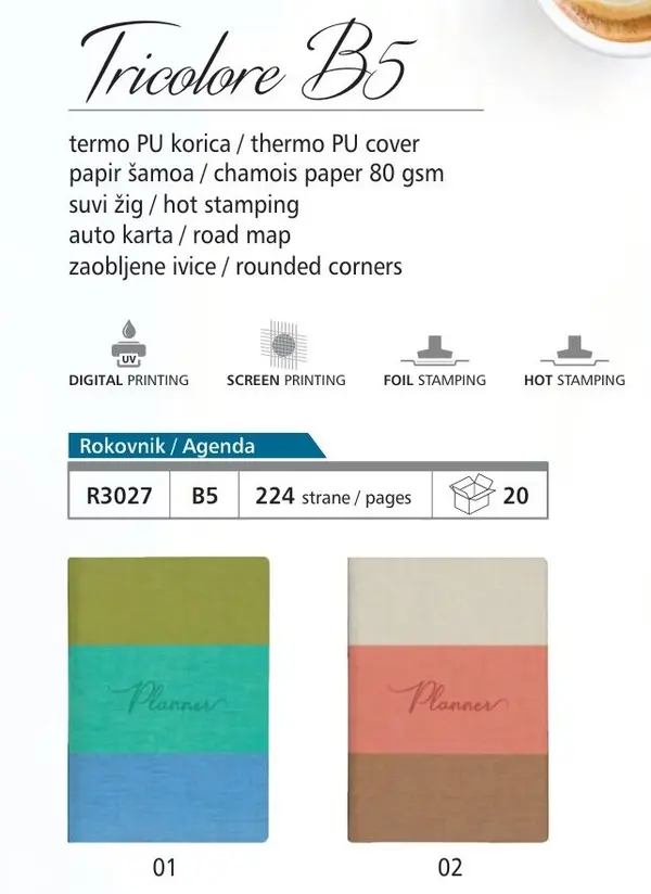 ROKOVNIK B5 TRICOLORE