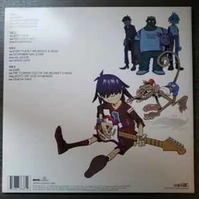 GORILLAZ DEMON DAYS 2LP