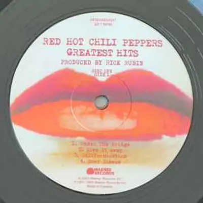 RED HOT CHILI PEPPERS GREATEST HITS 2LP