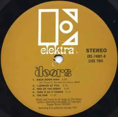 THE DOORS THE DOORS LP