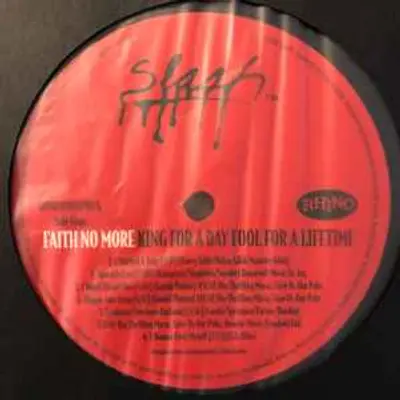 FAITH NO MORE KING FOR A DAY FOOL FOR A LIFETIME 2LP
