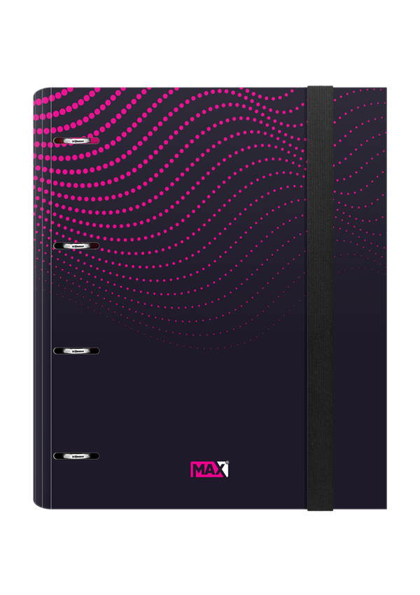 FASCIKLA 4 PRSTENA A4 PINK MAX