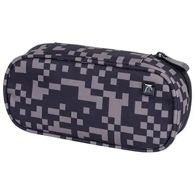PERNICA PRAZNA OVALNA 1ZIP 1PREKLOP AC6 GREY BRICKS