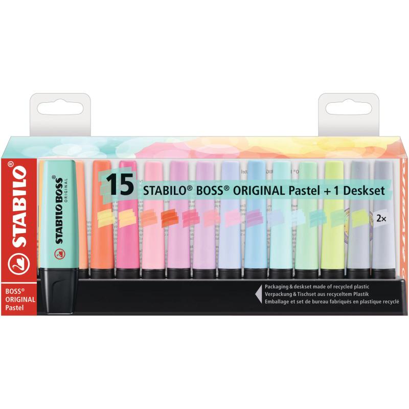 STABILO BOSS SIGNIR PASTEL 1/15