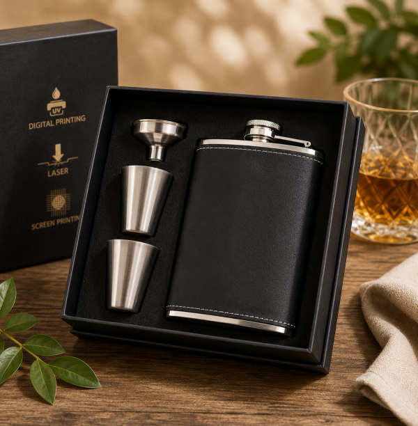 PLJOSKA U SETU GRAPPA - gift