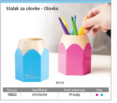 STALAK ZA OLOVKE OLOVKA DELI E9145