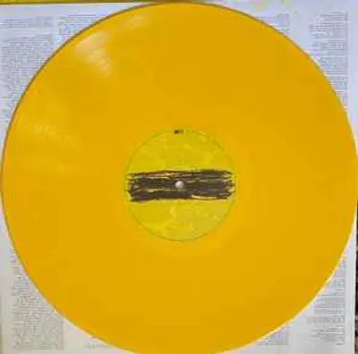 ED SHEERAN SUBTRACT LIMITED YELLOW VINYL LP