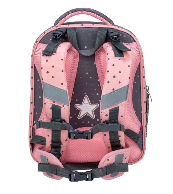 BELMIL - ANATOMSKI RANAC 338-82 PINK HEART PUPPY