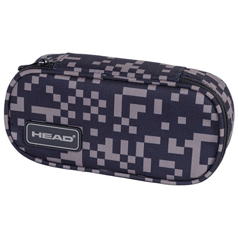 PERNICA PRAZNA OVALNA 1ZIP 1PREKLOP AC6 GREY BRICKS