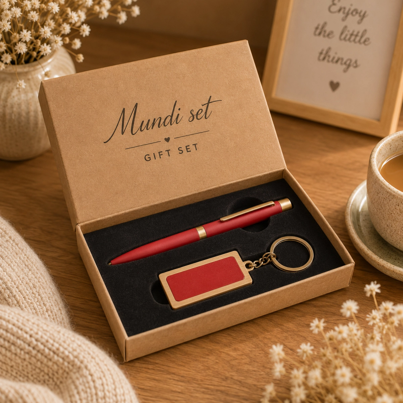 MUNDI SET CRVENI 2/1 - gift