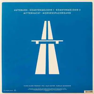 LRAFTWERK AUTOBAHN 2009 DIGITAL REMASTER VINYL