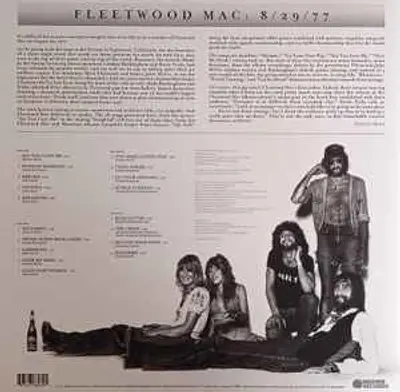 FLEETWOOD MAC RUMOURS LIVE 77 2LP