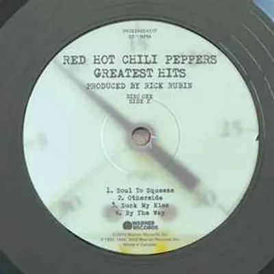 RED HOT CHILI PEPPERS GREATEST HITS 2LP