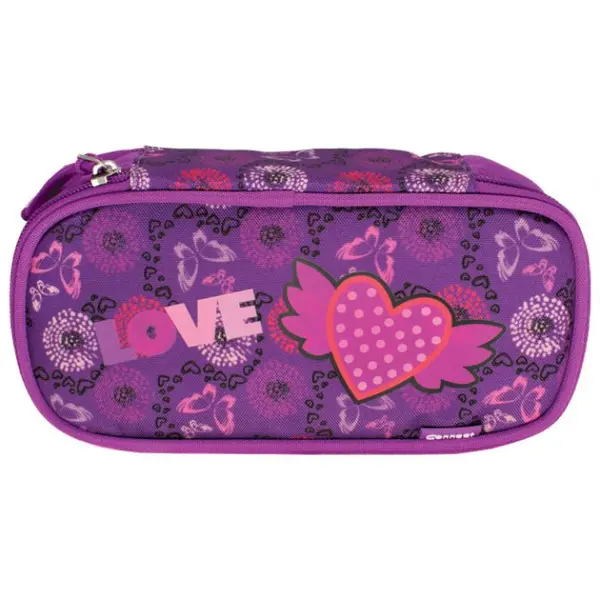 PERNICA OVALNA 1ZIP 1PREKLOP LOVE HEART CONNECT