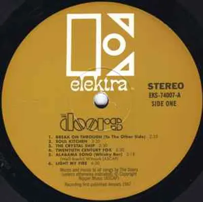 THE DOORS THE DOORS LP