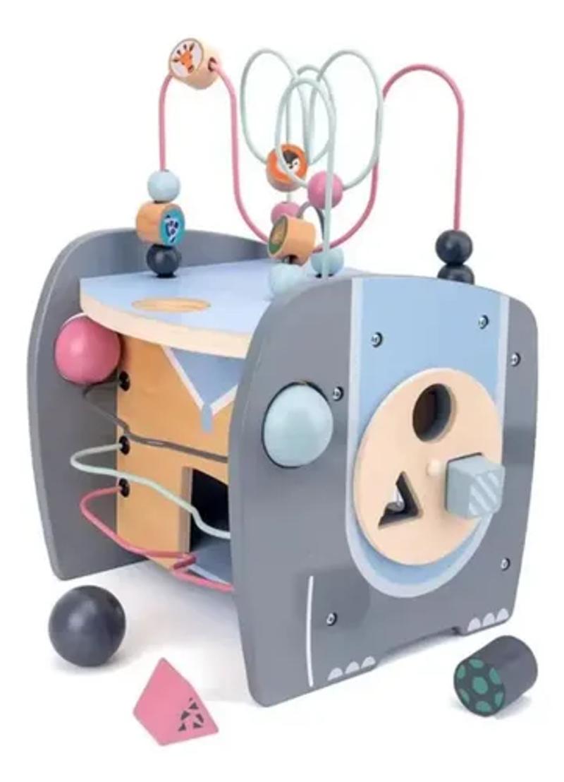 WOODEN ACTIVITY CUBE CHILE