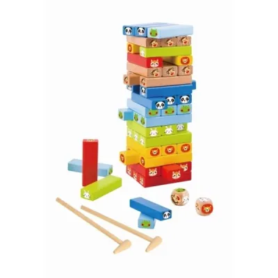 DRVENA JENGA ZIVOTINJE 704