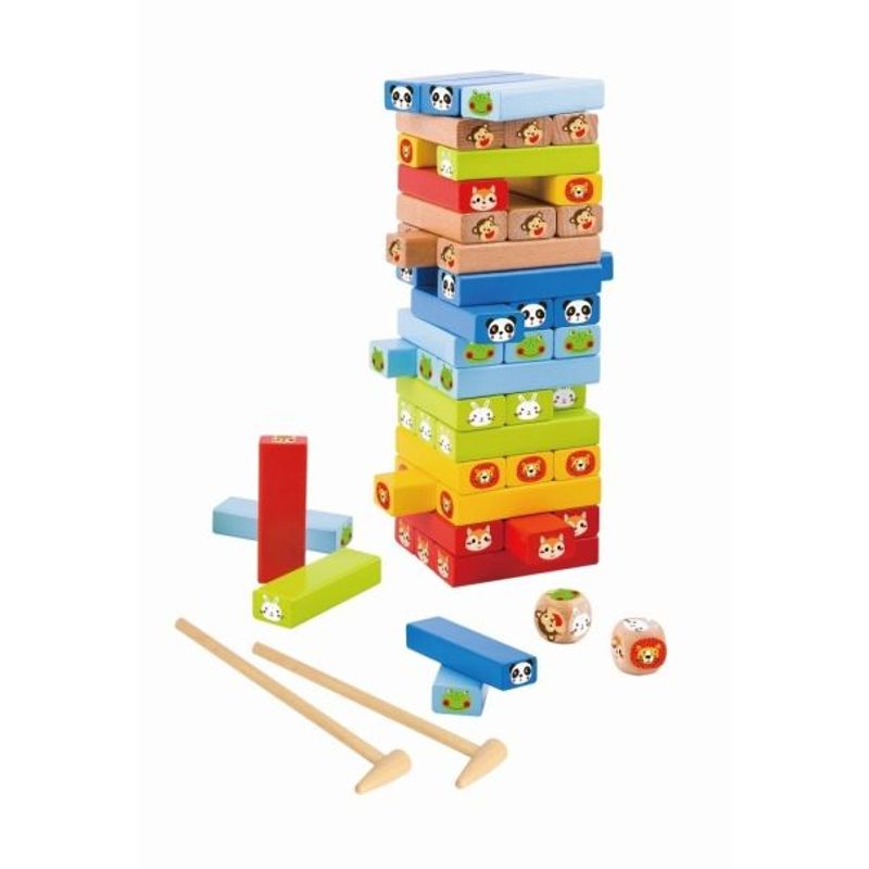 DRVENA JENGA ZIVOTINJE 704