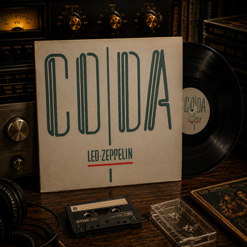 LED ZEPPELIN CODA REMASTERED ORIGINAL VINYL
