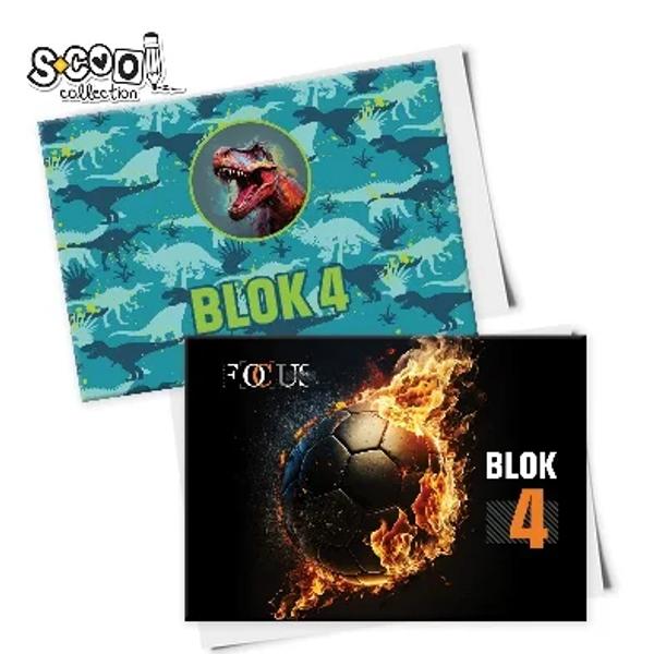 BLOK ZA CRTANJE  BROJ 4 DEČACI