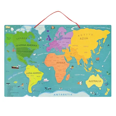 Pino Magnetna mapa sveta