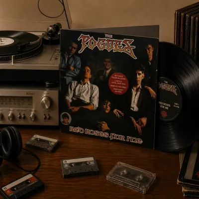 THE POGUES RED ROSES FOR ME LIMITED RED VINYL