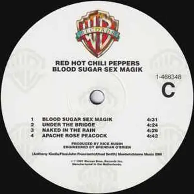 RHCP BLOOD SUGAR SEX MAGIK 2LP