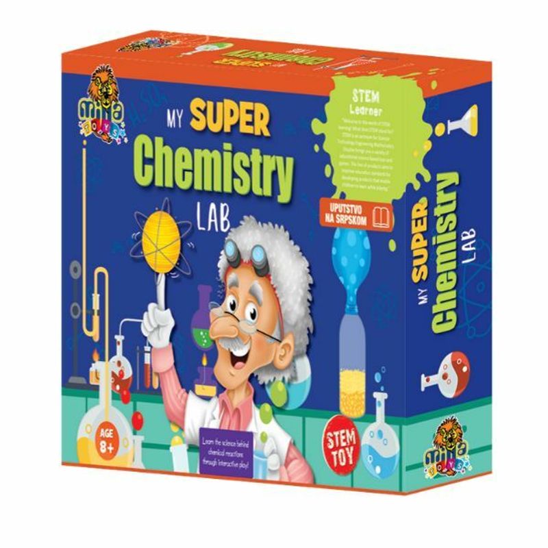 MOJA SUPER HEMIJSKA LABORATORIJA EKSPERIMENT SET