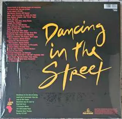 DAVID BOWIE & MICK JAGGER DANCING IN THE STREET E.P. VINYL