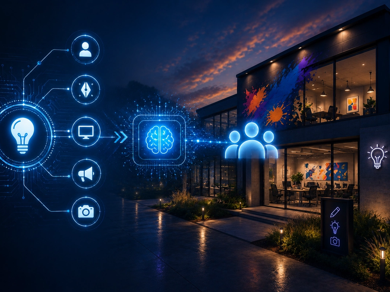 AI invoicing and payment collection for a creative agency