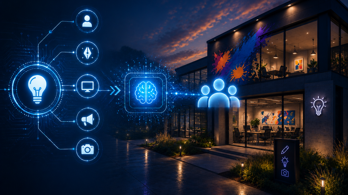 AI invoicing and payment collection for a creative agency