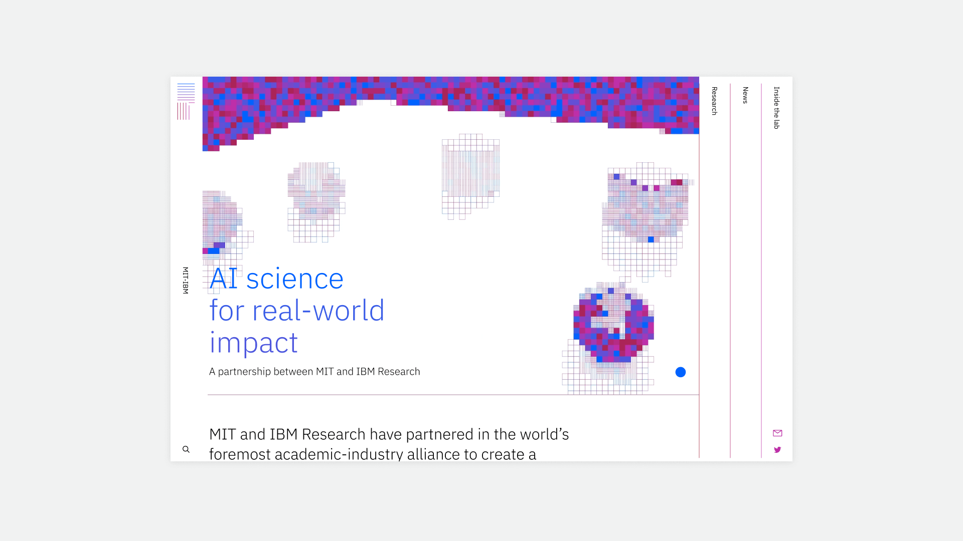 MIT-IBM Web Homepage