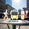 Sustainable Transport: Walking, Public Transit, and EV Charging Choices