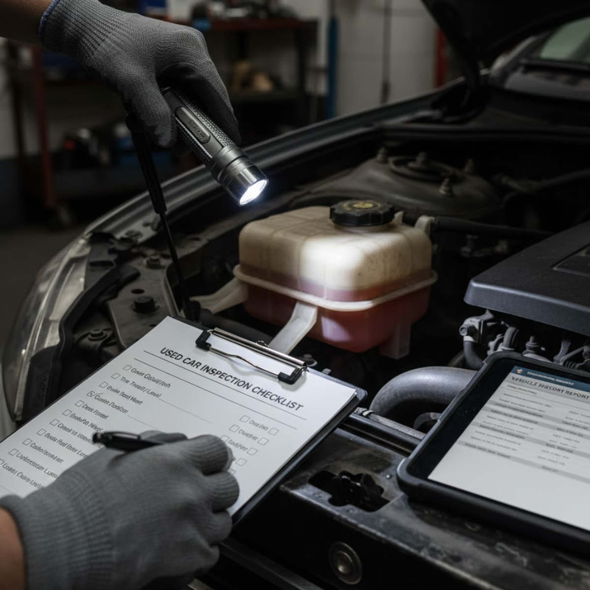 Used Car Inspection Checklist: Red Flags and Documentation