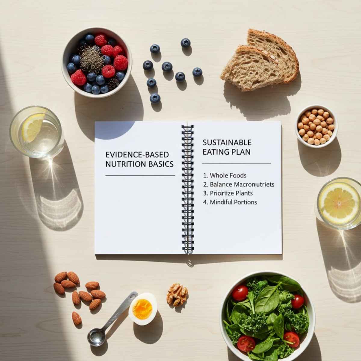 Evidence-Based Nutrition Basics: Building a Sustainable Eating Plan