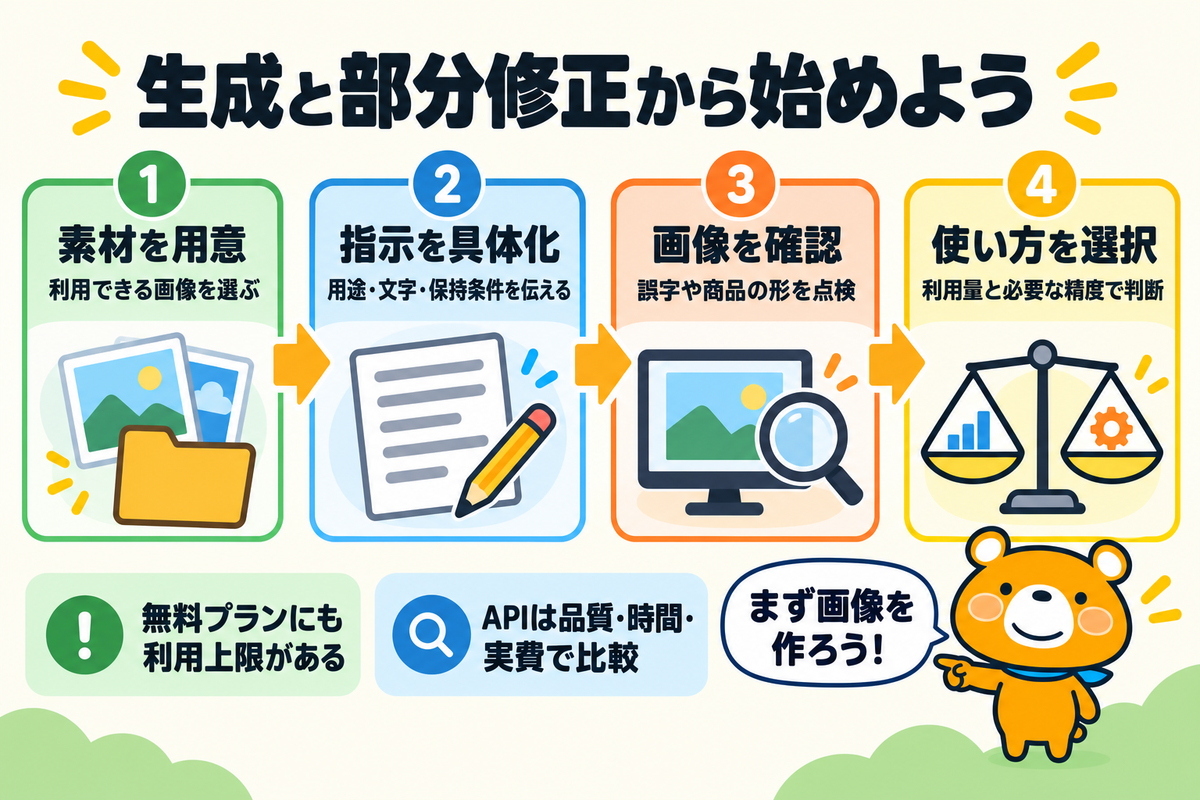 GPT Image 2.5で画像制作を始める際の確認事項