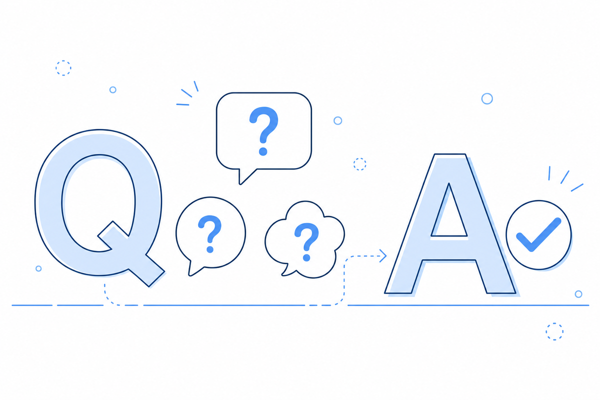 よくある質問のQ&Aイメージ