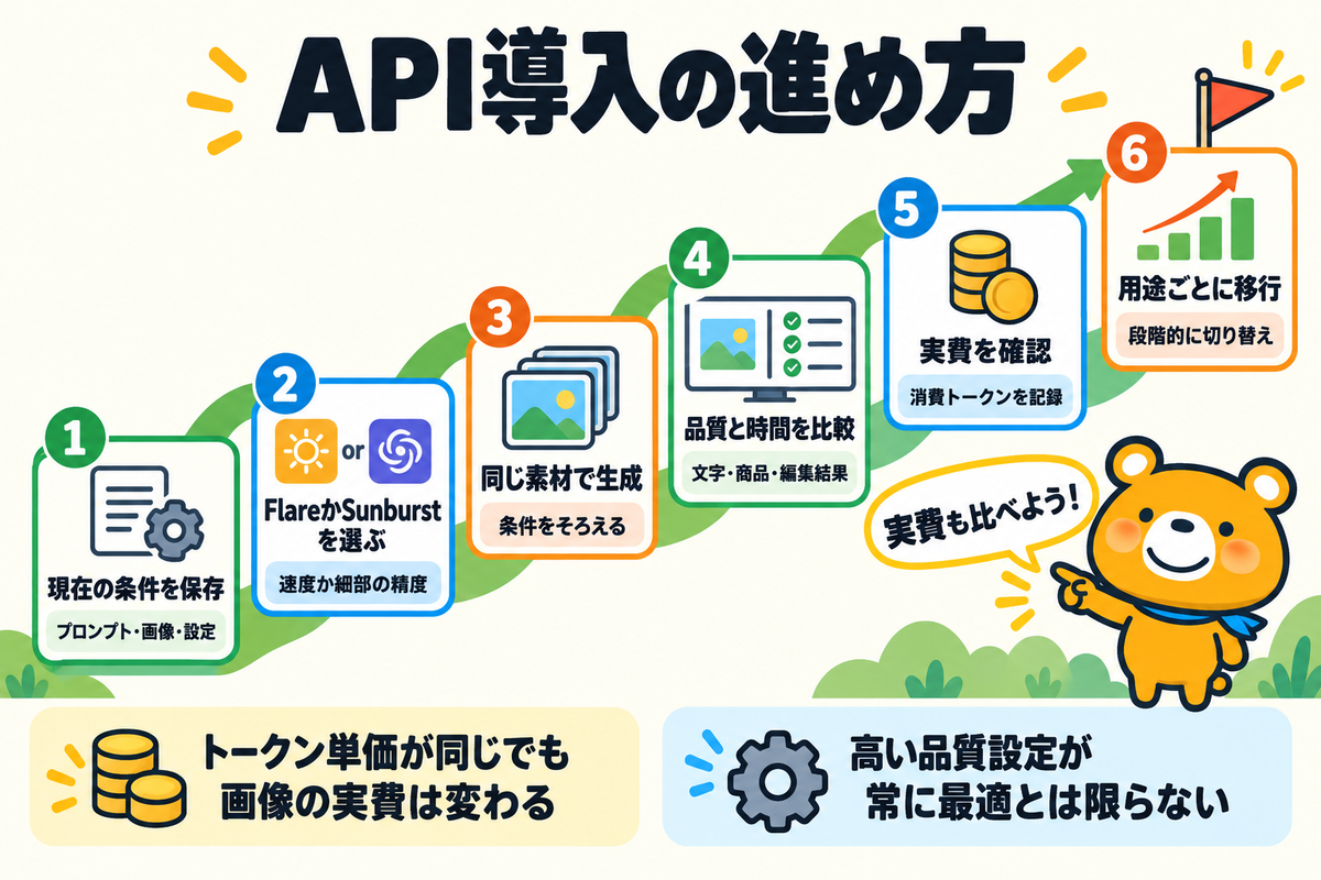 GPT Image 2.5のAPIモデルと品質、費用を比較して移行する手順