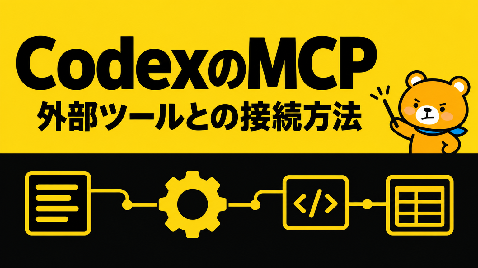 Codex MCPのアイキャッチ