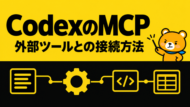 Codex MCPのアイキャッチ