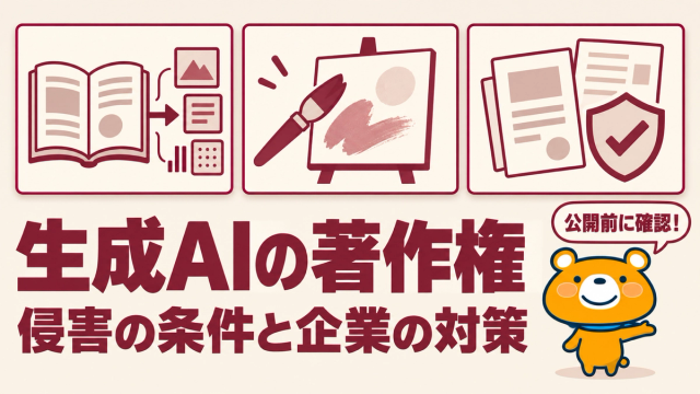 生成AIと著作権のアイキャッチ