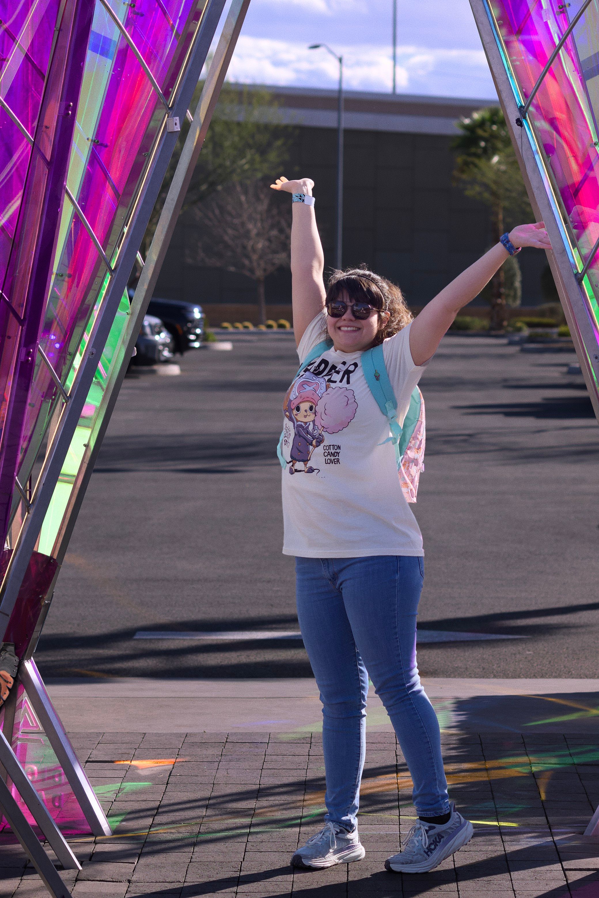 Shot of my wife ate Area 15