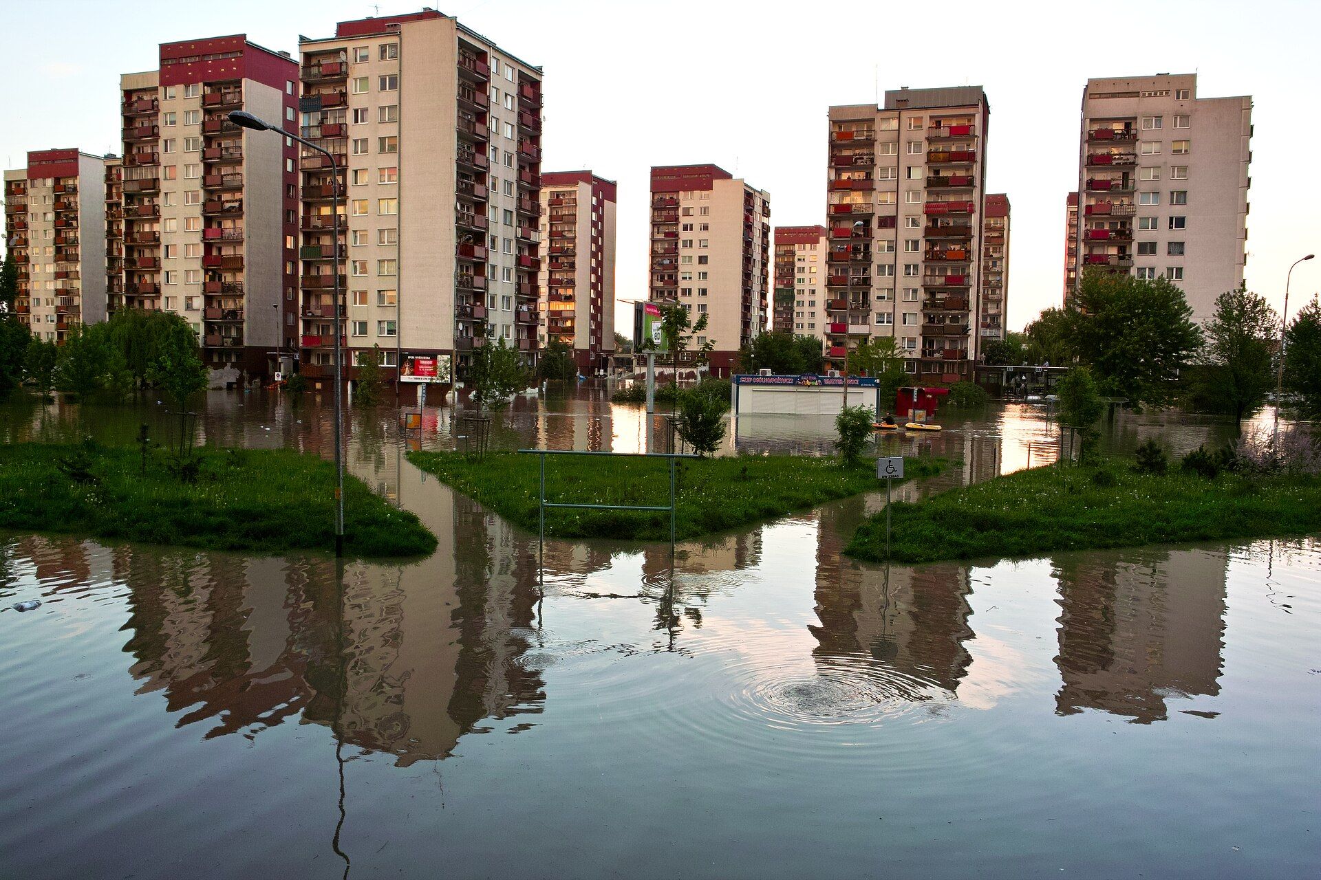 Козанув во время наводнения