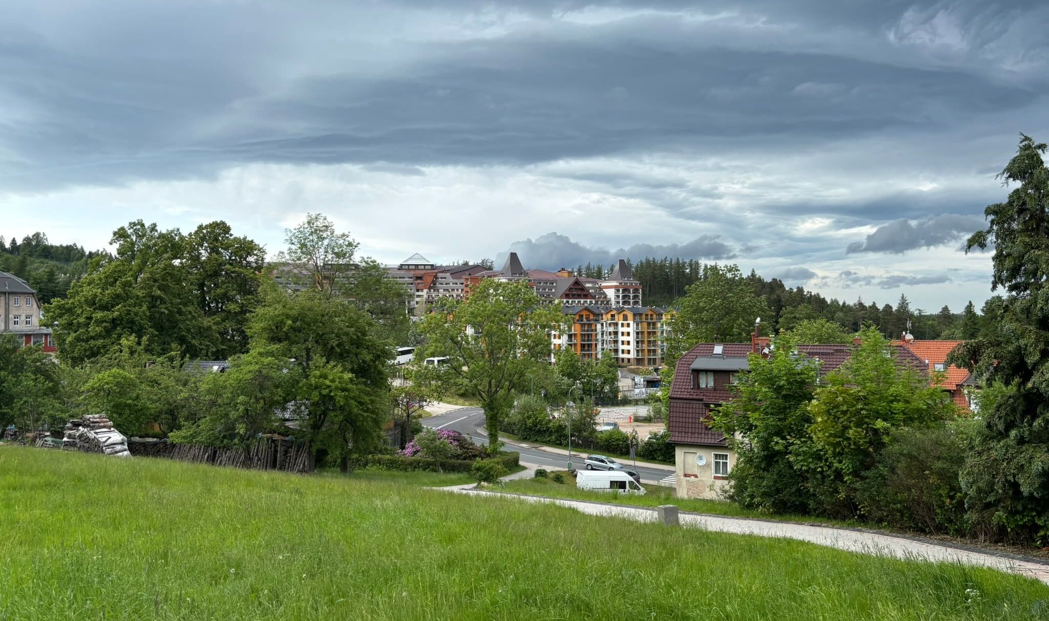 Гостиничный кластер в Карпаче