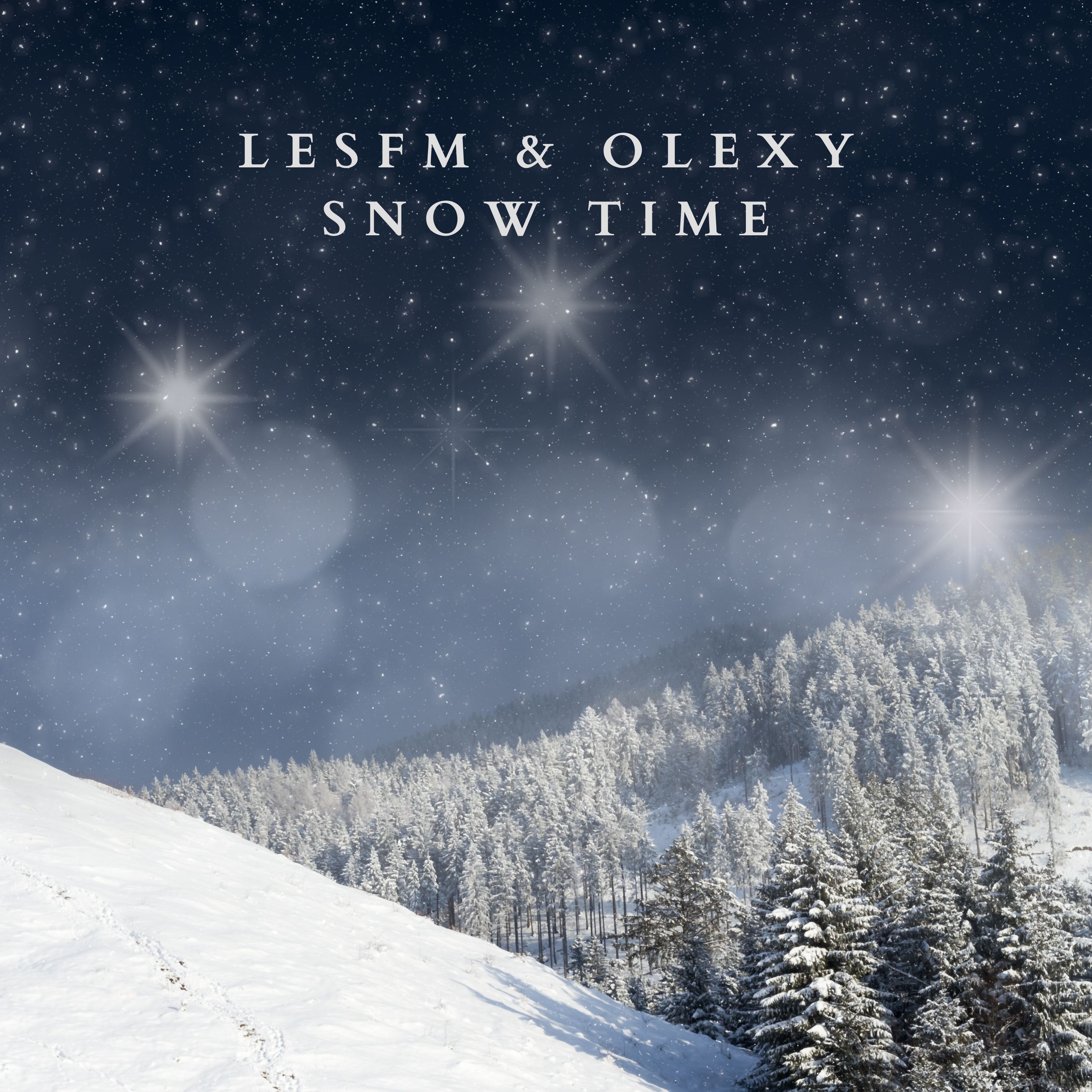 Snowy time. Snowy time