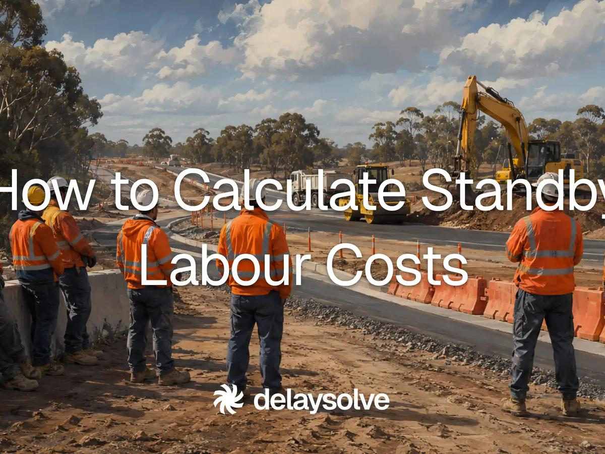 Standby labour for a subcontractor on a major motorway project