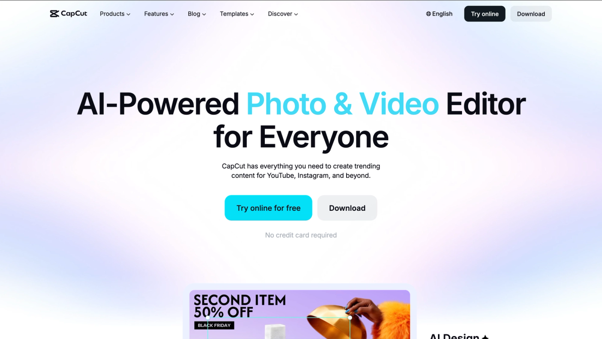 CapCut - video and photo editing platform