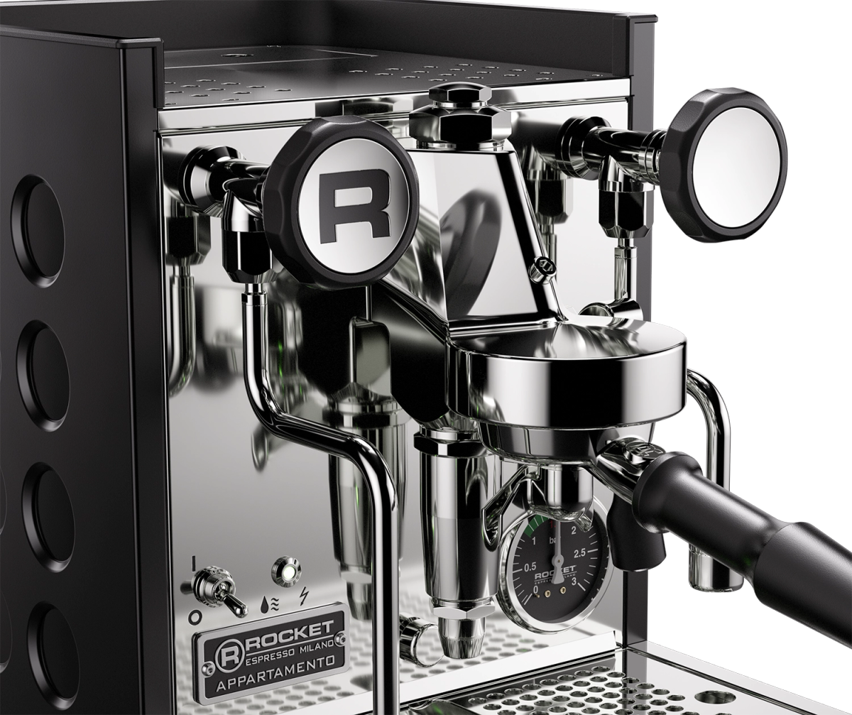 Rocket Espresso Appartamento TCA APPARTAMENTO TCA · Black/Copper — Vue produit