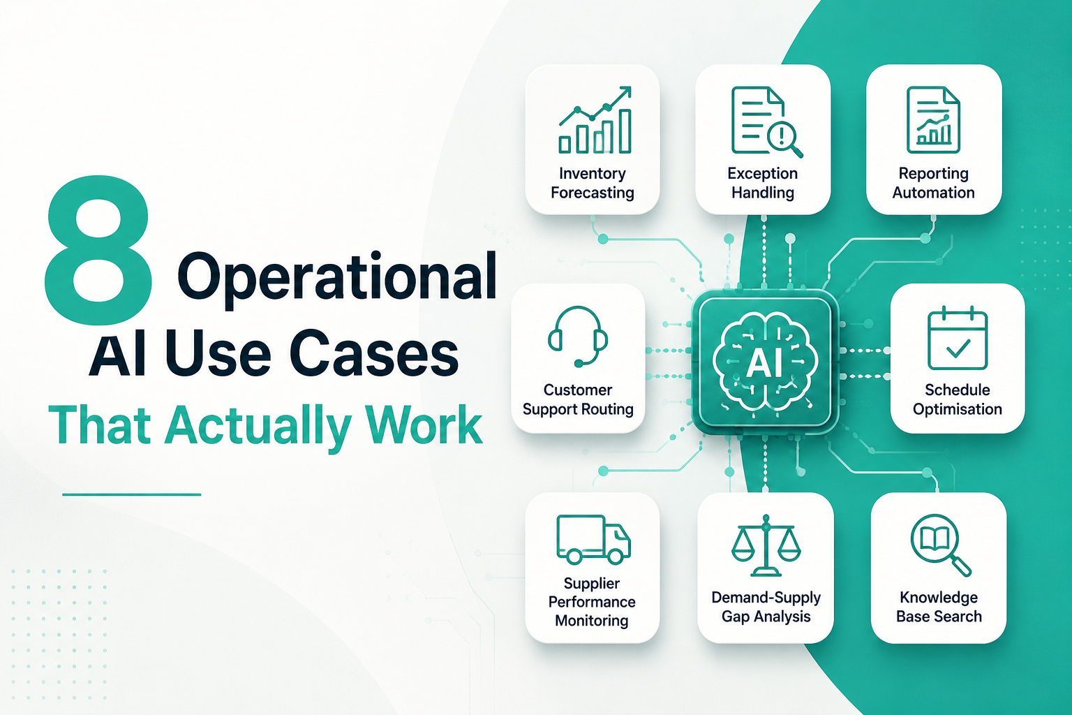8 Operational AI Use Cases That Actually Work